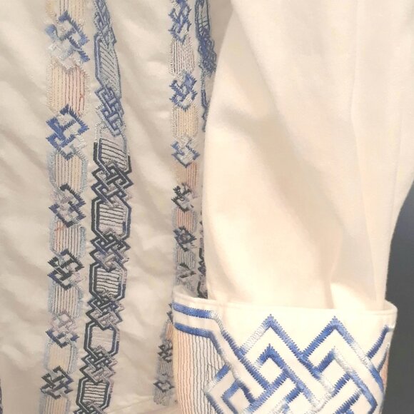 Robert Graham Men's Embroidered Shirt- Size Large- Gently Worn - Picture 1 of 3